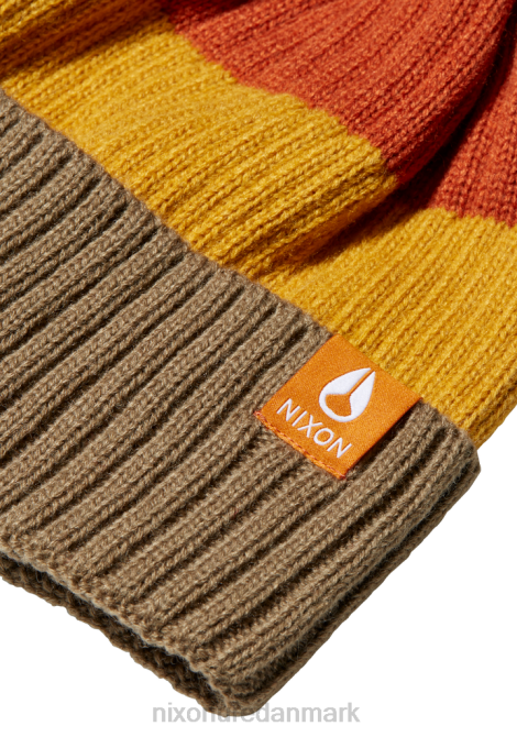 tilbehør Nixon schrader pom hue vintage orange multi 06F4380