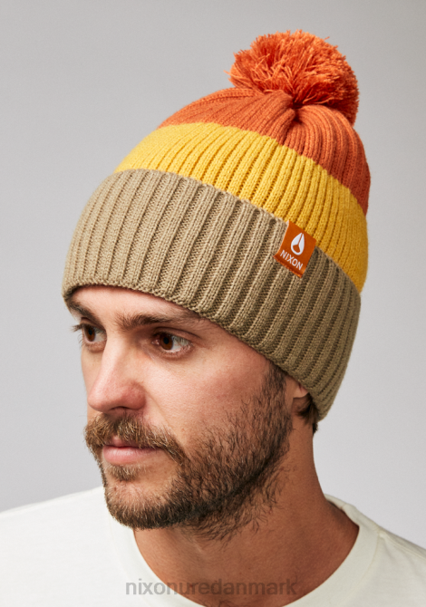 tilbehør Nixon schrader pom hue vintage orange multi 06F4380