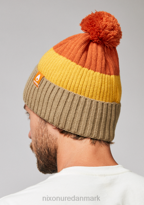 tilbehør Nixon schrader pom hue vintage orange multi 06F4380