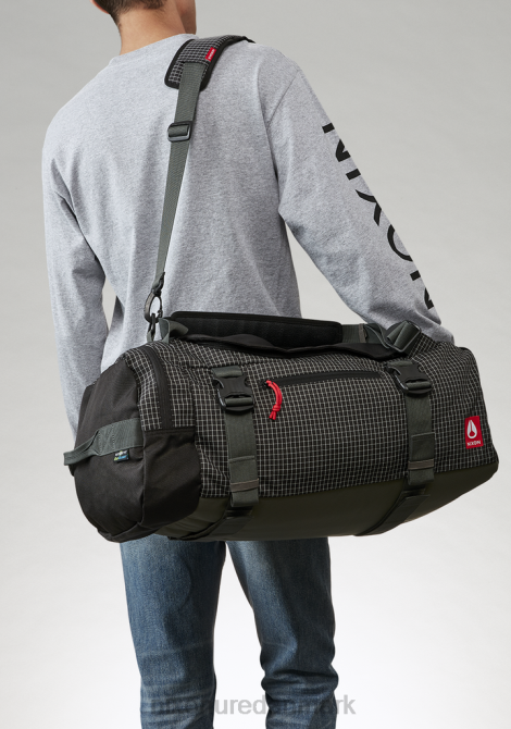 tilbehør Nixon escape 45l duffel sort/kul 06F4273