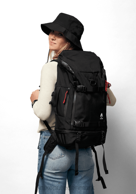 tilbehør Nixon hauler 35l rygsæk ii sort 06F4277
