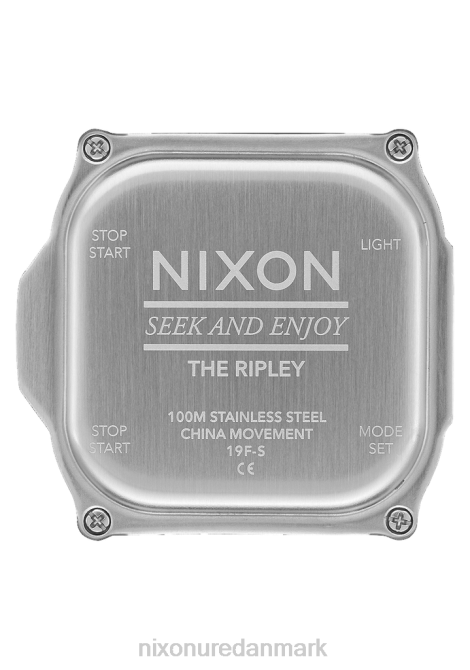 holde øje Nixon ripley sølv/sort 06F4194