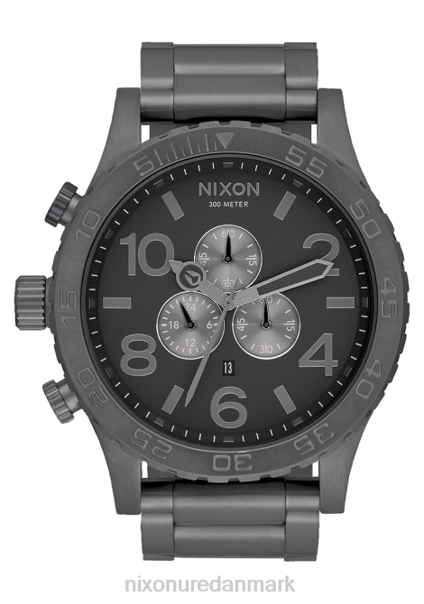 holde øje Nixon 51-30 krono alt gunmetal 06F422