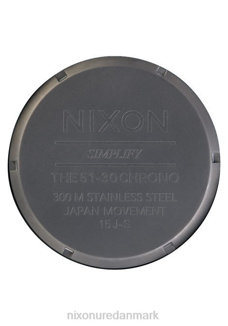holde øje Nixon 51-30 krono alt gunmetal 06F422