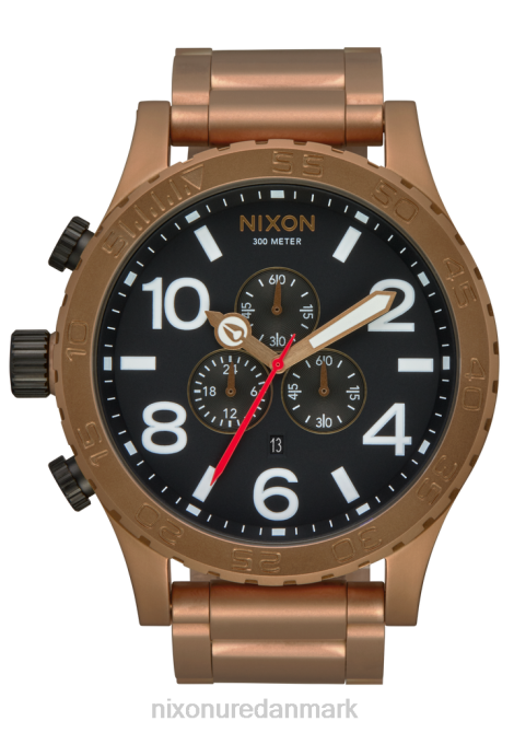 holde øje Nixon 51-30 krono bronze/sort 06F430