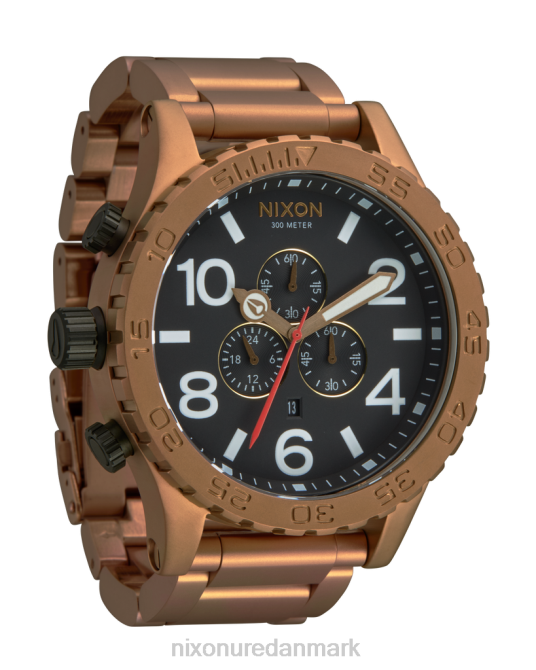 holde øje Nixon 51-30 krono bronze/sort 06F430