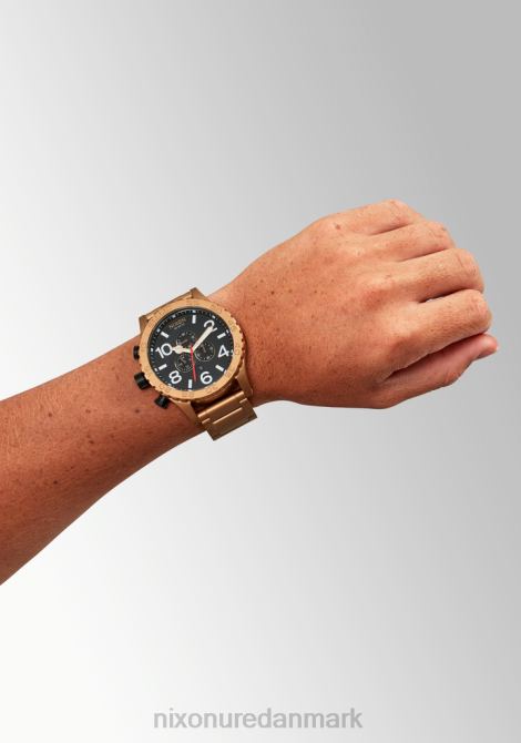 holde øje Nixon 51-30 krono bronze/sort 06F430
