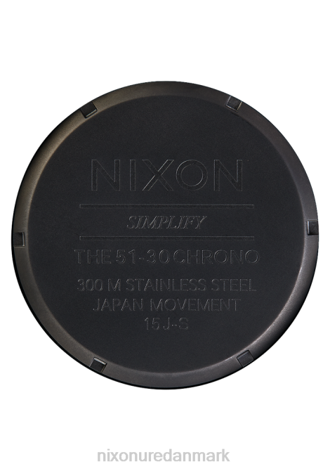 holde øje Nixon 51-30 krono mat sort/guld 06F421