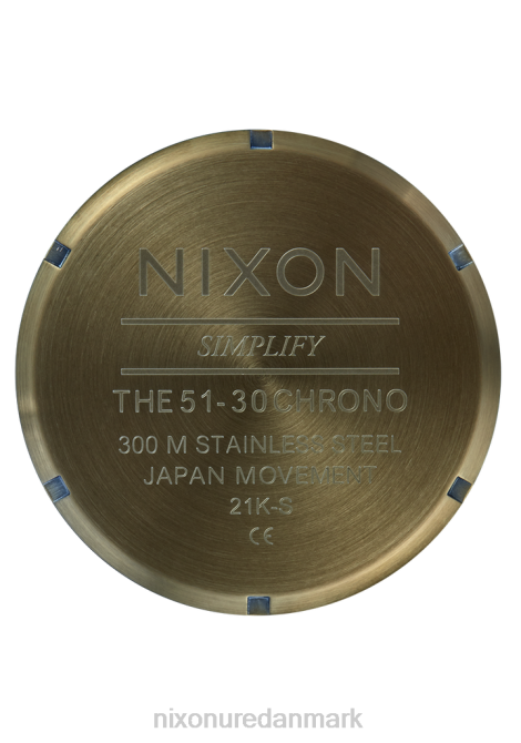 holde øje Nixon 51-30 krono sort solstråle/overskud 06F427