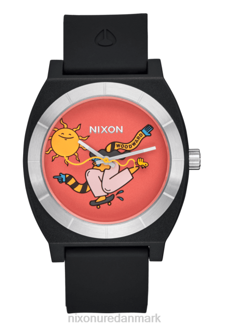 holde øje Nixon hannah eddy time teller opp sort/gul 06F483