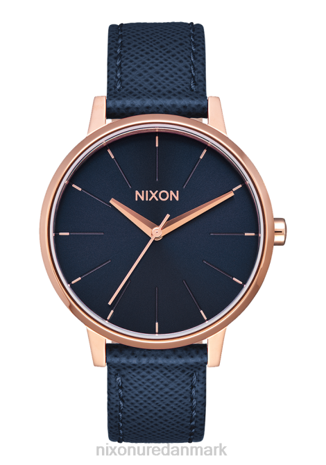 holde øje Nixon kensington læder marineblå/roset guld 06F4236