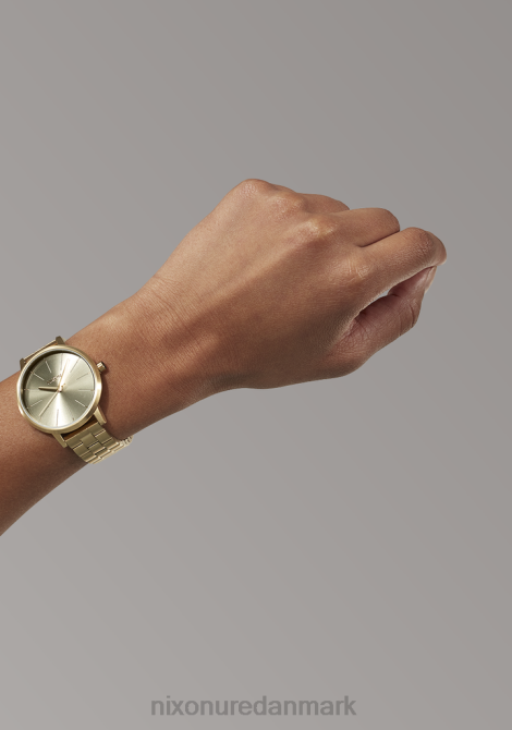 holde øje Nixon kensington lys guld/vintage hvid 06F4232