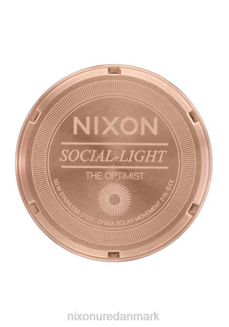 holde øje Nixon optimist alt i rosa guld 06F4245