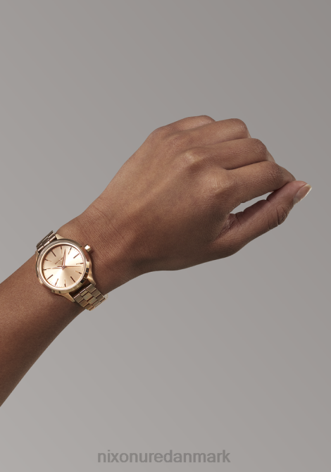 holde øje Nixon optimist alt i rosa guld 06F4245