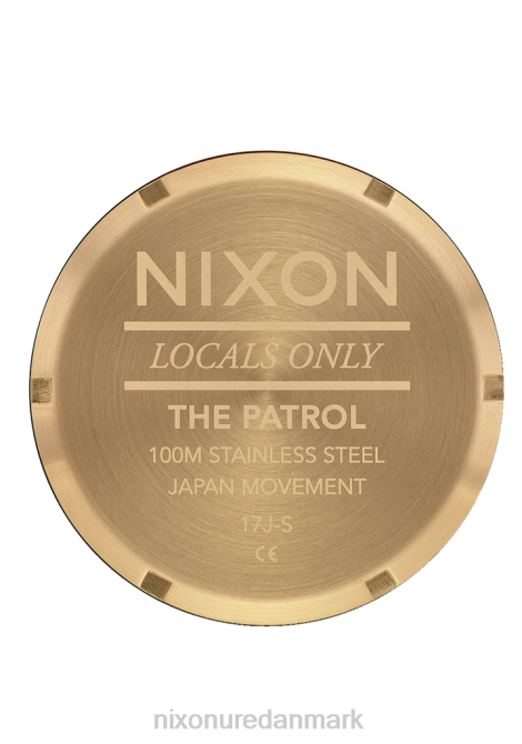holde øje Nixon patrulje guld/sort 06F4125