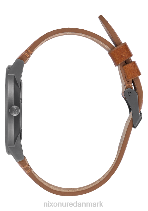 holde øje Nixon porter læder gunmetal/kul/taupe 06F462