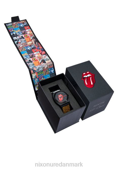 holde øje Nixon rolling stones time teller opp multi/sort 06F4131
