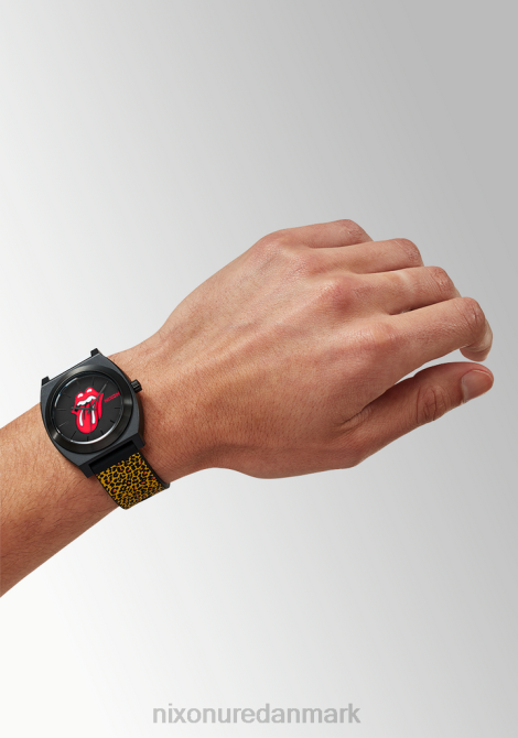 holde øje Nixon rolling stones time teller opp multi/sort 06F4131