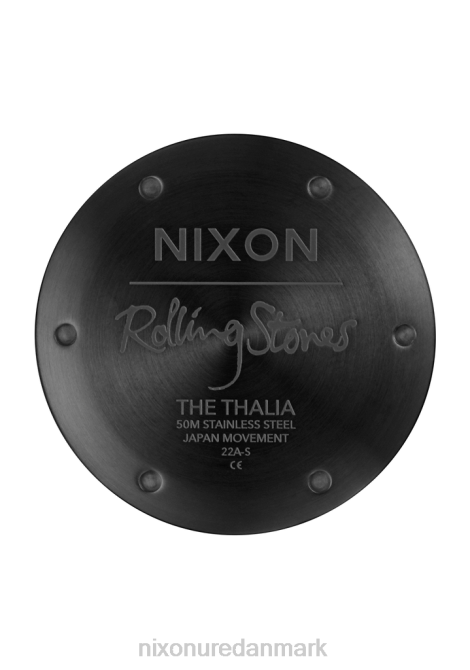 holde øje Nixon rullesten thalia læder helt sort 06F4265