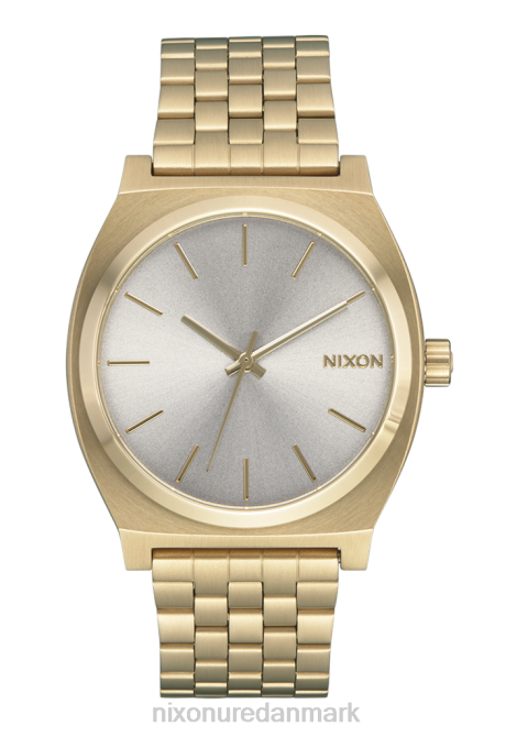 holde øje Nixon tidstæller lys guld/vintage hvid 06F444