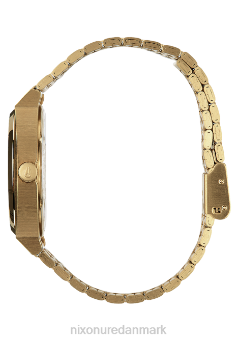 holde øje Nixon tidstæller lys guld/vintage hvid 06F444