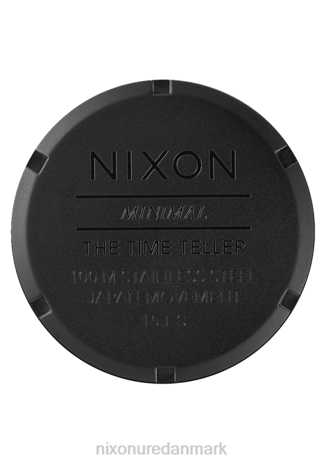 holde øje Nixon tidstæller mat sort/guld 06F437