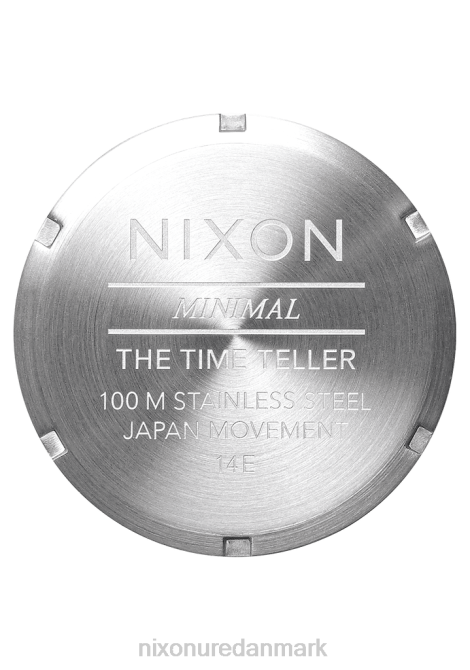 holde øje Nixon tidstæller sølv/turkis 06F438