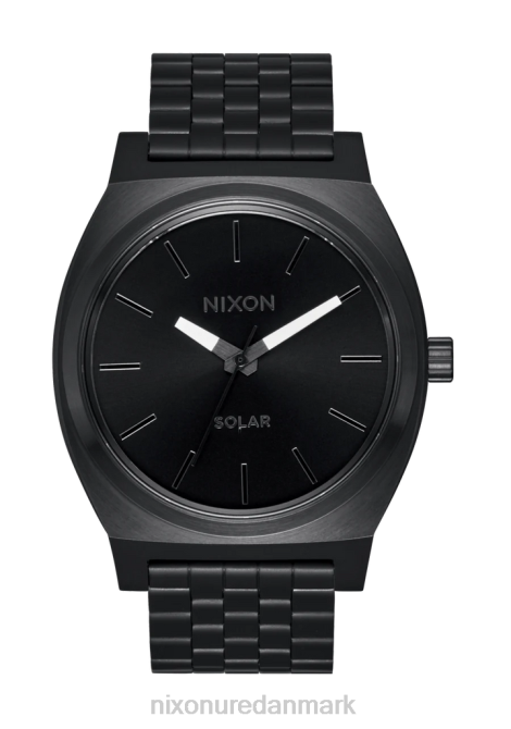 holde øje Nixon tidtæller sol helt sort/hvid 06F4103