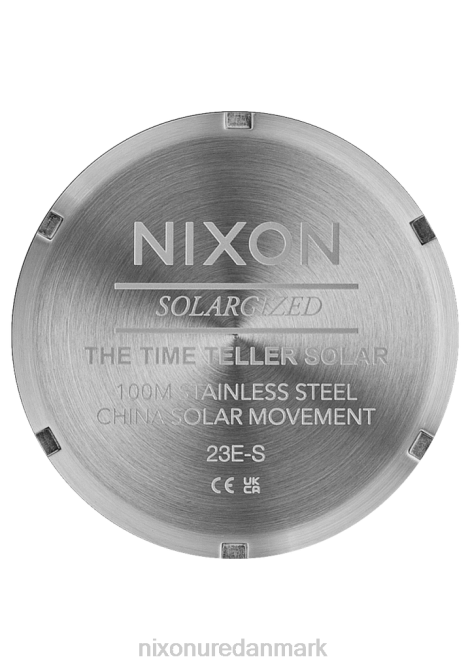 holde øje Nixon tidtæller sol sølv/jade solstråle 06F4102