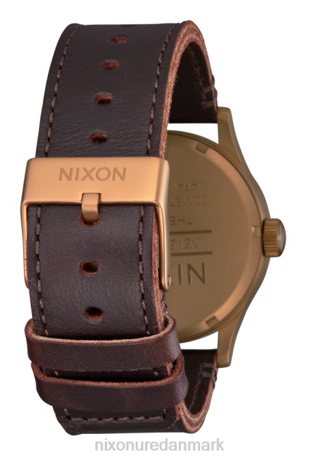 holde øje Nixon vagtlæder bronze/sort 06F459