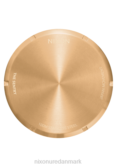 holde øje Nixon vagtlæder guld/indigo/brun 06F456