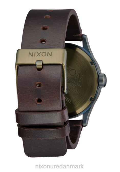 holde øje Nixon vagtlæder vintage hvid/overskud 06F458