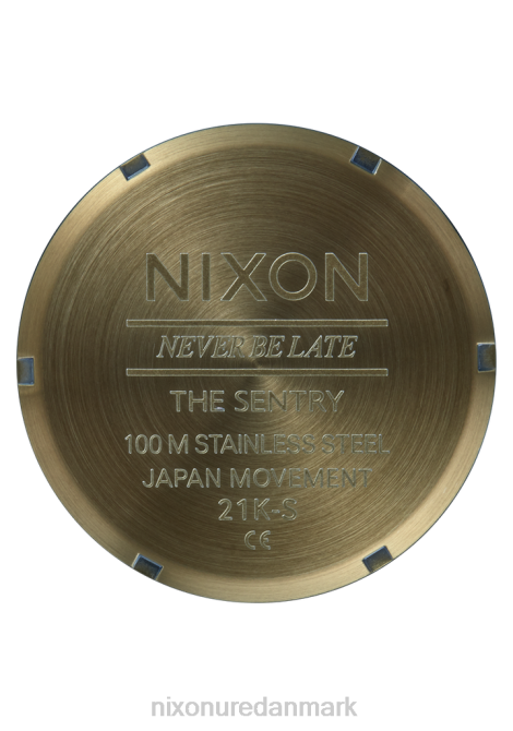 holde øje Nixon vagtlæder vintage hvid/overskud 06F458