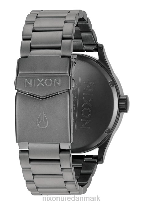 holde øje Nixon vagtpost i rustfrit stål gunmetal 06F417