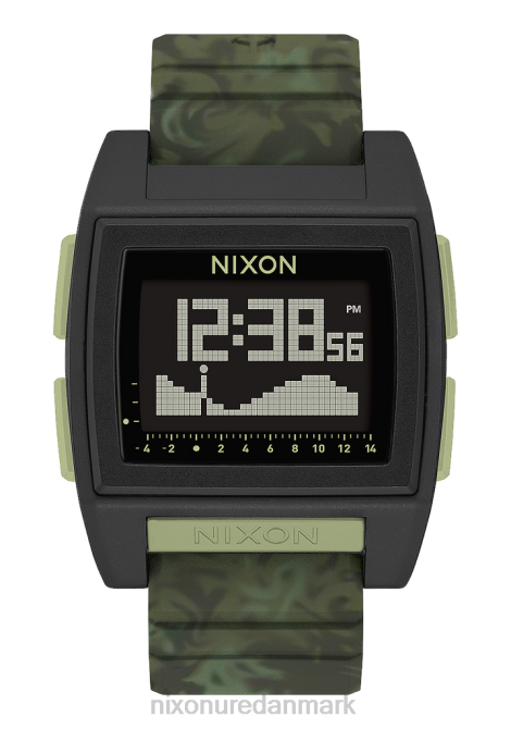 holde øje Nixon base tide pro grøn camo 06F4178