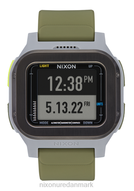 holde øje Nixon regulus ekspedition gunmetal/overskud 06F4172