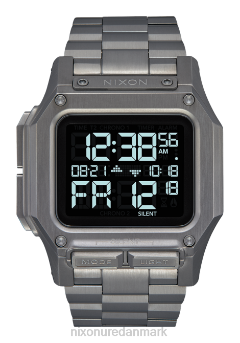 holde øje Nixon regulus rustfrit stål gunmetal 06F4215