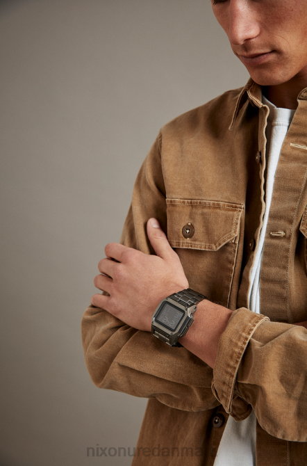 holde øje Nixon regulus rustfrit stål gunmetal 06F4215