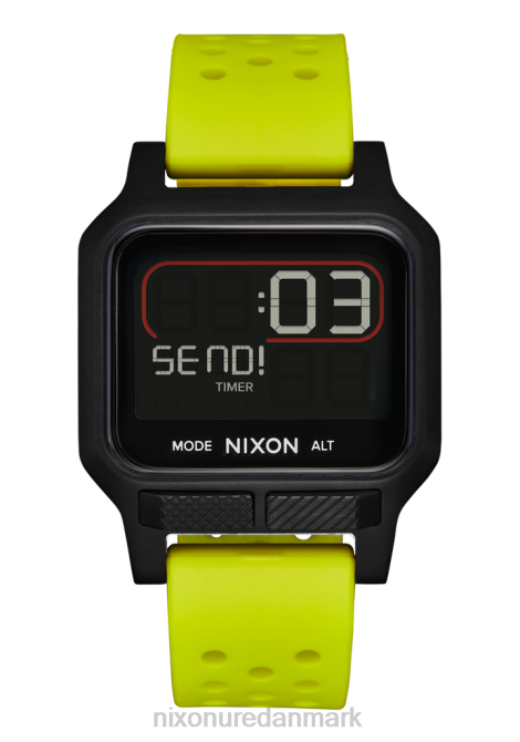 holde øje Nixon varme citron/sort 06F4169